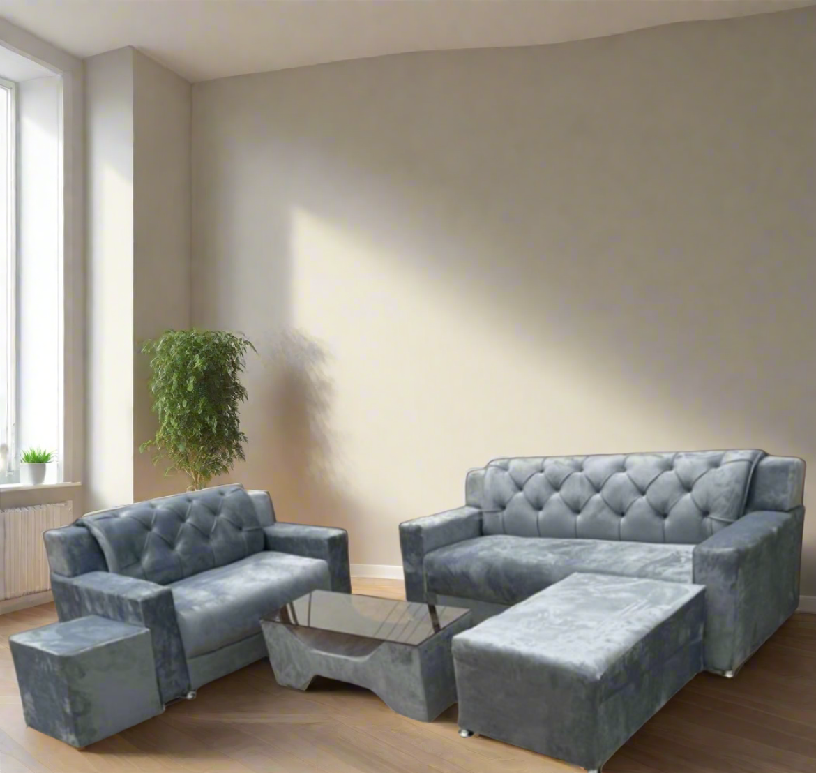 Luxe Ash fabric 3in1 and 2in1 set