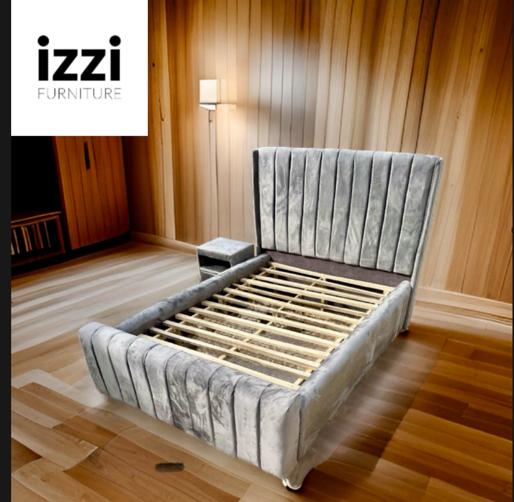 Izzi Double bed with side drawer