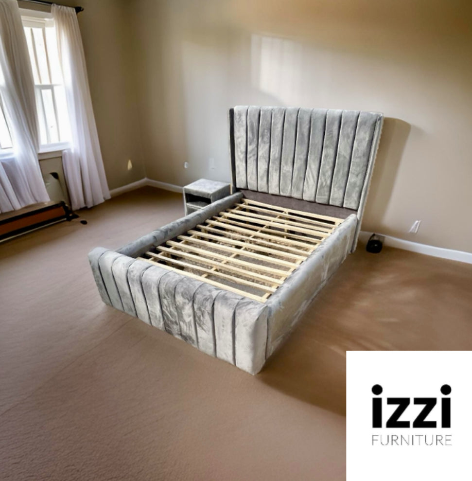 Izzi Double bed with side drawer